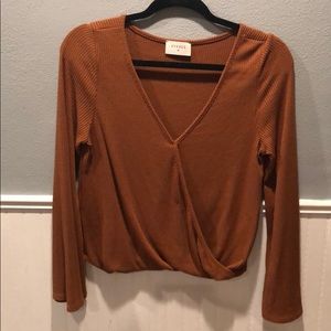 Cropped ish shirt from little boutique